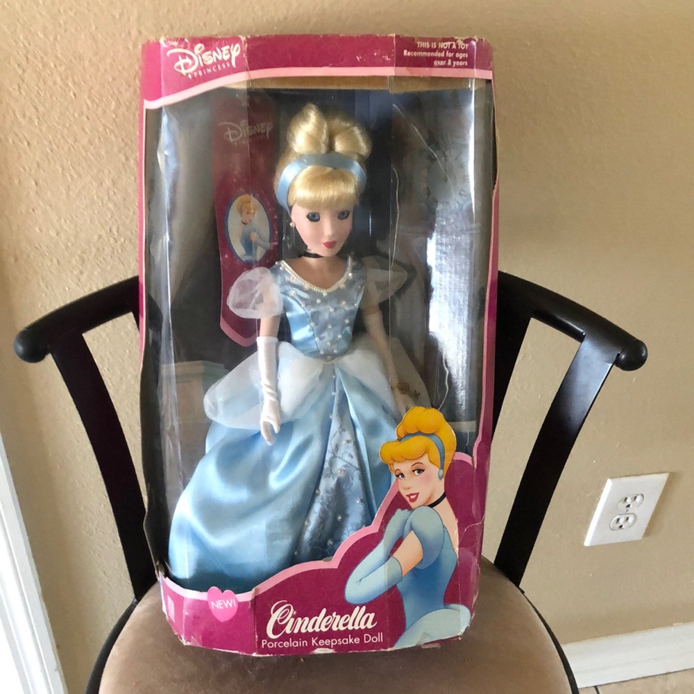 Disney Cinderella porcelain doll